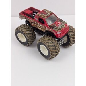 Hot Wheels Monster Jam GUNSLINGER Mud Trucks Topps Card‎ 2012 1:64 30th Ann.